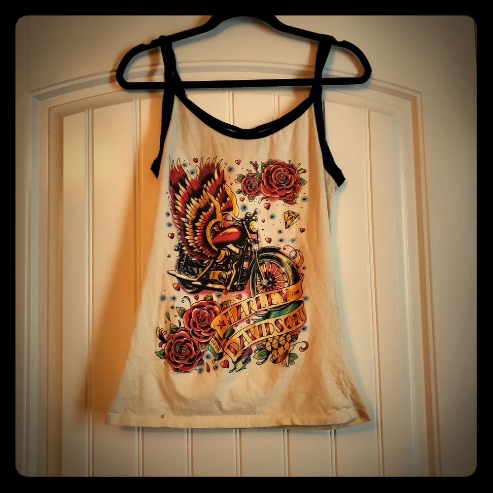 Harley Davidson tank